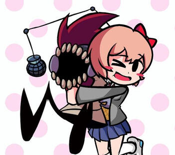 Sayori and Zip FNF