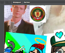 My cover photo RickRolled yah!